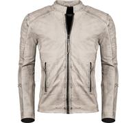 PAULGOS Veste en cuir pour hommes Veste en cuir véritable Veste de transition Fashion en 5 couleurs tailles S-7XL Design 3
