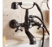 PaulGurkes Robinet de Baignoire Rétro Noir