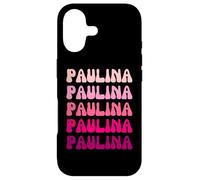 Paulina Retro Stack Design Coque pour iPhone 17
