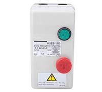 Paullice Démarreur de moteur électrique magnétique Moteur à courant alternatif - Moteur de commande de type à démarrage direct manuel irréversible 380 V 50/60 Hz (4-6 A) pour compresseur d'air