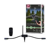 Paulmann 18011 Outdoor Plug&Shine Contrôleur, incl. Télécommande, IP68, 433MHz, Noir, Plastique 9,80 x 4,44 x 2,1 cm
