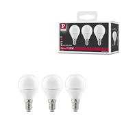 Paulmann 28427 Pack de 3 LED Ampoule Sphérique, 3x3,5W, E14, 230V, 2700K