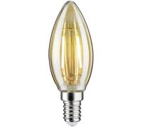 Paulmann 28524 LED E14 forme de flamme 2 W = 16.2 W or (Ø x H) 35 mm x 97 mm 1 pc(s)