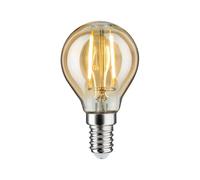 Ampoule Led Sphérique E14 1700 K - Puissance 2 Watts - Vintage Doré Paulmann