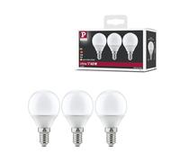 Paulmann 28537 Pack de 3 LED Ampoule Sphérique, 3x5,5W, E14, 230V, 2700K