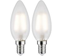Paulmann 28636 LED CEE G (A - G) E14 3 W blanc chaud (Ø x H) 35 mm x 98 mm 2 pc(s)