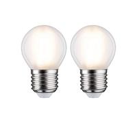 Paulmann 28639 lampe LED sphérique 2x5W ampoule Dépoli ampoule éclairage 2700 K E27