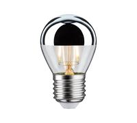 Ampoule LED - 2,6 W - E27 - sphérique - calotte argentée réflectrice - 220 lm PAULMANN