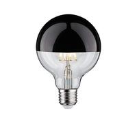 Paulmann 28677 Ampoule LED à filament G95 6 W Noir chromé 2700 K Intensité variable E27