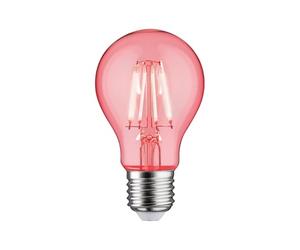 Paulmann 28723 Lampe LED Standard 1,3 watts Ampoule Rouge Éclairage Verre Lumière 1000 K E27