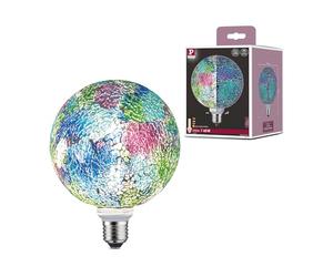 Paulmann 28749 Lampe LED Miracle Mosaic G125 Globe 5 watts gradable Ampoule Multicolor LumiÃšre efficace Blanc chaud 2700 K E27