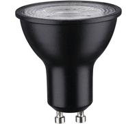 Paulmann Lampe LED réflecteur 28751 – 7 W gradable RAL9004 noir mat, blanc chaud 2700 K GU10