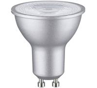 Paulmann 28753 Lampe LED réflecteur 7 watts gradable Ampoule Chrome mat Lumière efficace Blanc chaud 2700 K GU10