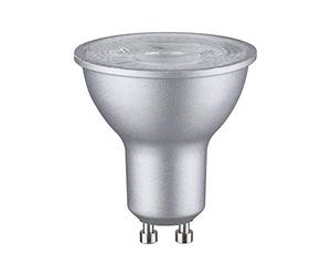 Paulmann 28756 Lampe LED réflecteur 7 watts gradable Ampoule Chrome mat Lumière efficace Blanc neutre 4000 K GU10