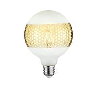 Paulmann 28770 Lampe LED G125 Globe 4,5 watts gradable Ampoule Anneau Doré Lumière efficace Verre lumière dorée 2600 K E27