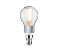 Paulmann 28778 Lampe LED sphérique à filament dim to warm 5 watts gradable Ampoule Clair Lumière efficace dorée à Blanc chaud 1800-3000 K E14