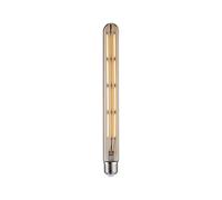 Paulmann Ampoule LED Vintage Tube 8,5 W E27 – lumière dorée – à intensité variable – Or
