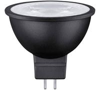 Paulmann 28872 Ampoule LED RAL9004 445 lm 36° 6,5 W Intensité variable 2700 K GU5.3 Noir mat
