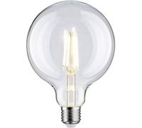 Paulmann 28971 Ampoule LED Globe Filament G125 9W Classique Opale Blanc Chaud 2700K E27, Claire
