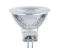 Paulmann 28979 Standard 12 V réflecteur LED GU5,3 12 V 6,5W 530lm 50mm Argent Verre 2700K - Ampoule Blanc chaud