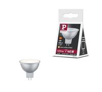Paulmann 28981 Standard 12V réflecteur LED GU5,3 12V 6,5W 570lm 50mm Chrome plastique 2700K - Ampoule Blanc chaud