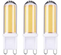 Paulmann 29045 LED CEE F (A - G) G9 culot à ergots 4.6 W blanc chaud (Ø x H) 18 mm x 58 mm 3 pc(s)