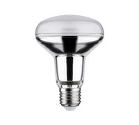 Paulmann 29054 Standard 230V Réflecteur LED R80 230V 6,5W 500lm 80mm Argent Verre 4000K E27