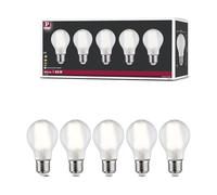 Paulmann 29091 Filament 230V LED poirette E27 pack de 5 5x7W 5x806lm 60mm Dépoli Verre 4000K