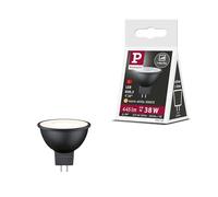 Paulmann 29105 Standard 12V 3-Step-Dim réflecteur LED GU5,3 445lm 6W 3000K gradable Noir mat Ampoule