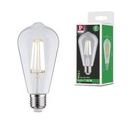 Paulmann 29122 Eco-Line Filament 230V LED cylindrique ST64 E27 840lm 4W 3000K Clair ampoule