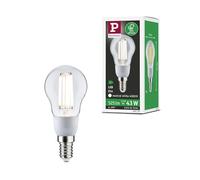 Paulmann 29131 Eco-Line Filament 230V LED sphérique E14 pack de 1 100mm 525lm 2,5W 4000K Clair ampoule