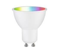 Paulmann 29147 Standard 230 V Smart Home Zigbee réflecteur LED GU10 350lm 4,8W RGBW+ gradable Blanc dépoli ampoule