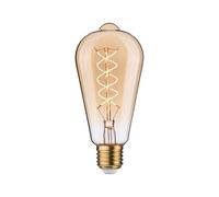 Paulmann 29242 Rustic Shine Standard 230 V Ampoules LED 300lm 4,2W 1800K gradable Doré