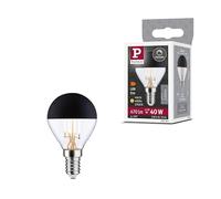 Paulmann 29264 Modern Classic Edition Standard 230 V Sphérique LED Calotte réflectrice E14 470lm 4,5W 2700K gradable Calotte réflectrice en noir mat