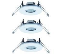 Paulmann 2Easy Premium Spots Encastrés Ensemble De 3 IP65 51Mm Blanc