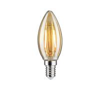 Paulmann 330028740 LED CEE G (A - G) E14 forme de flamme 2 W or (Ø x H) 35 mm x 98 mm 1 pc(s)