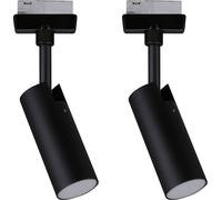 Paulmann 41304 Système d'éclairage sur rail HT URail LED 9 W LED noir (mat)