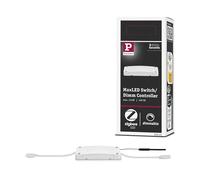 Paulmann 50045 SmartHome Zigbee Contrôleur, MaxLED, commutable/dimmable, max. 144W, 24V CC, Blanc/Gris, Plastique