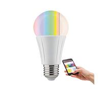 Paulmann 50054 SmartHome Zigbee LED Ampoule Soret, 7,5W, E27, 230V, Opale, RGBW, dimmable