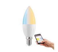 Paulmann LED Bougie Smarthome 4,5W = 32W E14 Opale Tdc 2700-6500K Dimmable