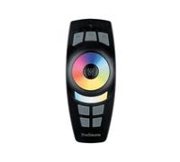 Paulmann 50067 SmartHome Zigbee Télécommande Gent (excl. 2xAAA), avec support mural, Noir, Plastique 13.8 x 5.5 x 1.8 cm