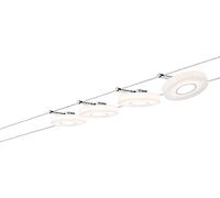 Paulmann 50109 Système SmartWire BLEDiscLED I 4x4W, satiné, 230/12V CC, 36VA, TunableWhite