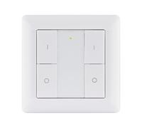 Paulmann 50134 Zigbee interrupteur mural on/off/dimm Smart Home blanc