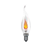 Paulmann 53003 Ampoule Bougie Scintillante 3W, E14, 130mm 35mm, Clair