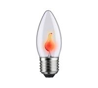 Paulmann 53100 Ampoule Bougie Scintillante 3W, E27, 90mm 35mm, Clair