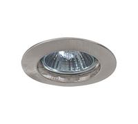Paulmann 5796 Premium Encastrés, fixe, max. 50W, 230V, GU10, 51mm, Acier brossé/Alu zinc