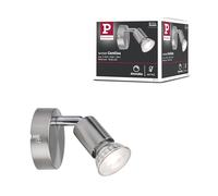 Paulmann Spot Carolina 66743 sans ampoule, max. 1 x 10 W, nickel mat, GU10