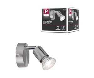 Paulmann 66743 Carolina Spot sans ampoule max. 1 x 10 W nickel mat GU10