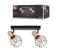 Paulmann Spot Lanka E14 230V max. 2x20W gradable Noir