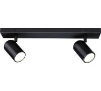 Paulmann 66775 Plafonnier GU10 noir (mat)